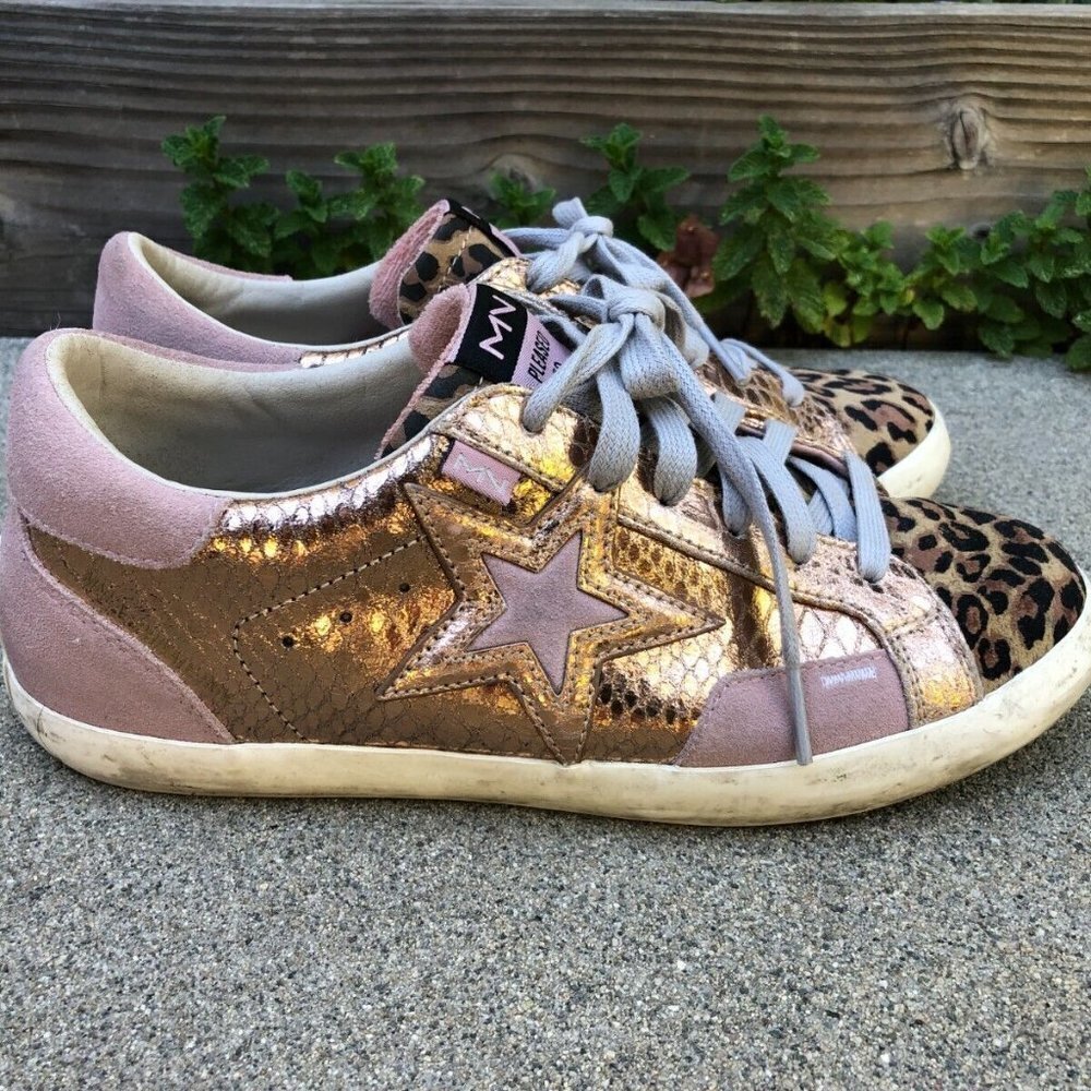 MARK NASON The Stellar Winnie Sneaker Shoes Women's Size 8 Leather Lace 133197